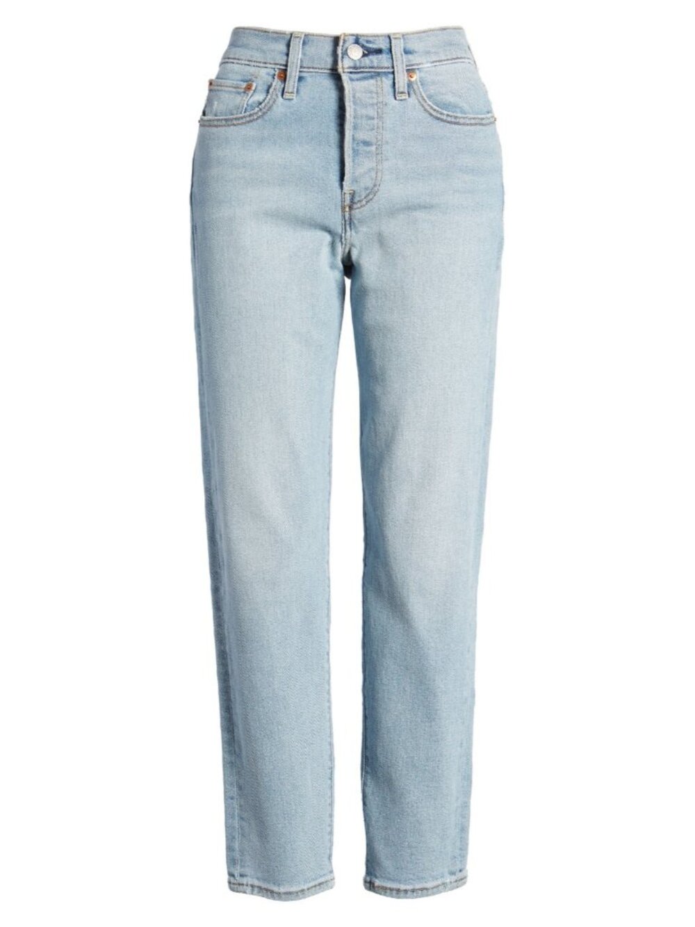 NWT Levi's Wedgie in Bauhaus Blues High Rise Heavyweight Stretch Jeans 32